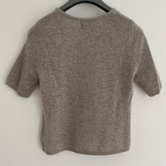 NWT Cashmere Short Sleeve Sweater by H&M Premium - Picture 5 of 5